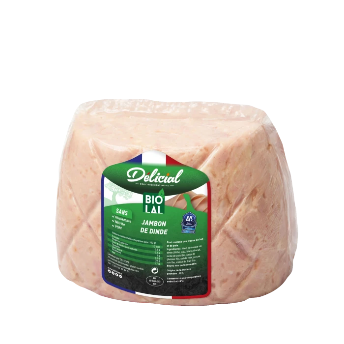 Jambon de dinde halal AVS Délicial